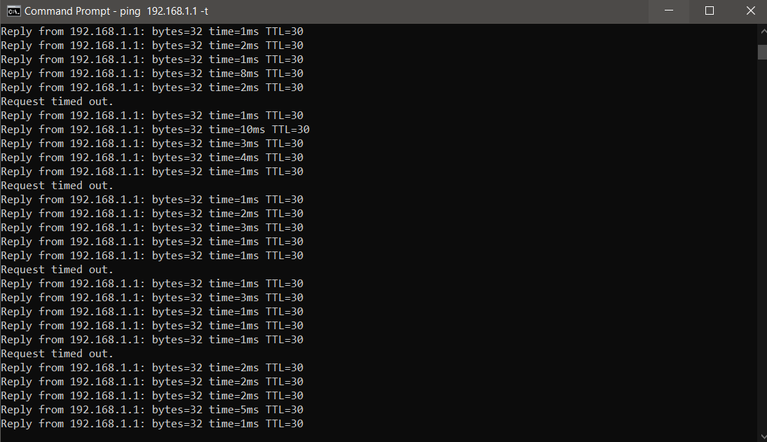 Frequent request timed out when pinging 1758f491-fdb1-4b0e-b685-102806bbd9e2?upload=true.png