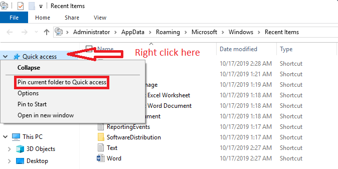Recent files and folders not showing in Quick access 1781d25f-24ba-4efc-a9ec-e4f310143276?upload=true.png