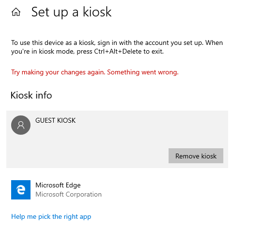 How do I solve this issue??? "KiosK" 17bd4114-6e01-442d-a452-9c5b50ef30b2?upload=true.png