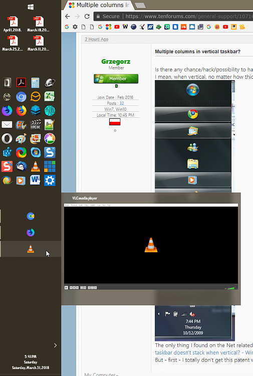 How to view multiple files vertically in the taskbar, when hovering over the icon in the... 183040d1522533416t-multiple-columns-vertical-taskbar-000102.png
