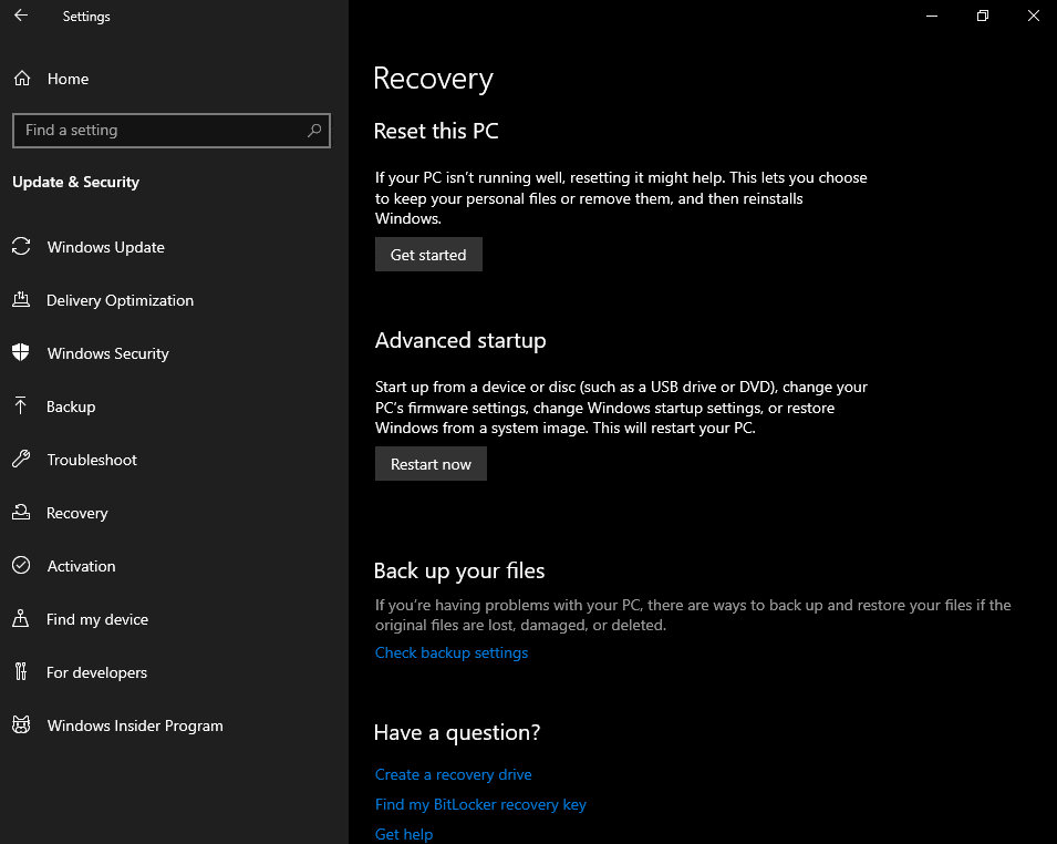 What is new for Windows 10 May 2019 Update version 1903 18312-1b.gif