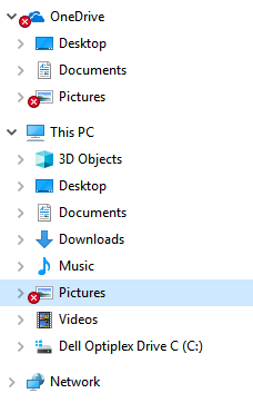 What do the tiny red "X" circles mean in OneDrive 186cb7d0-0156-4847-ba35-a2d4793c8dc8?upload=true.png