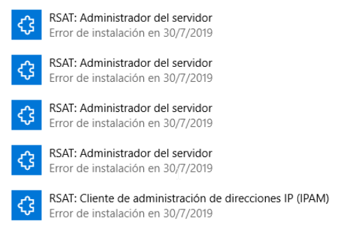 Issues to install/run RSAT tools on Windows 10 1903 18a36343-d247-497d-90a0-a78c593c1cf7?upload=true.png