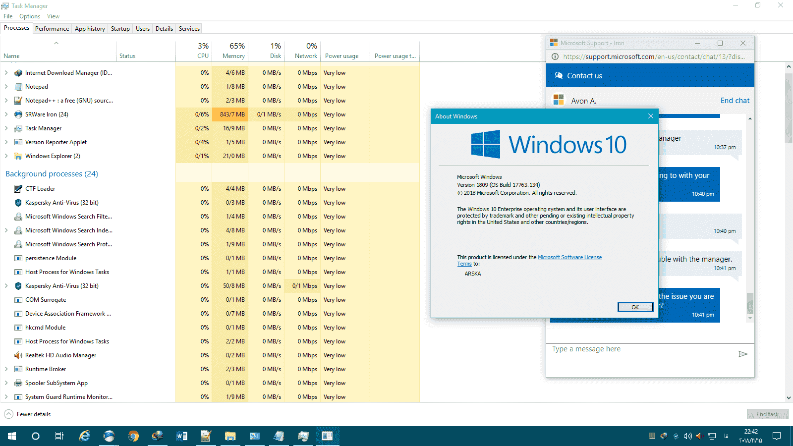 bug on the win 10 17763.134 18b5ab29-4992-4b39-8779-d0ded448e380?upload=true.png