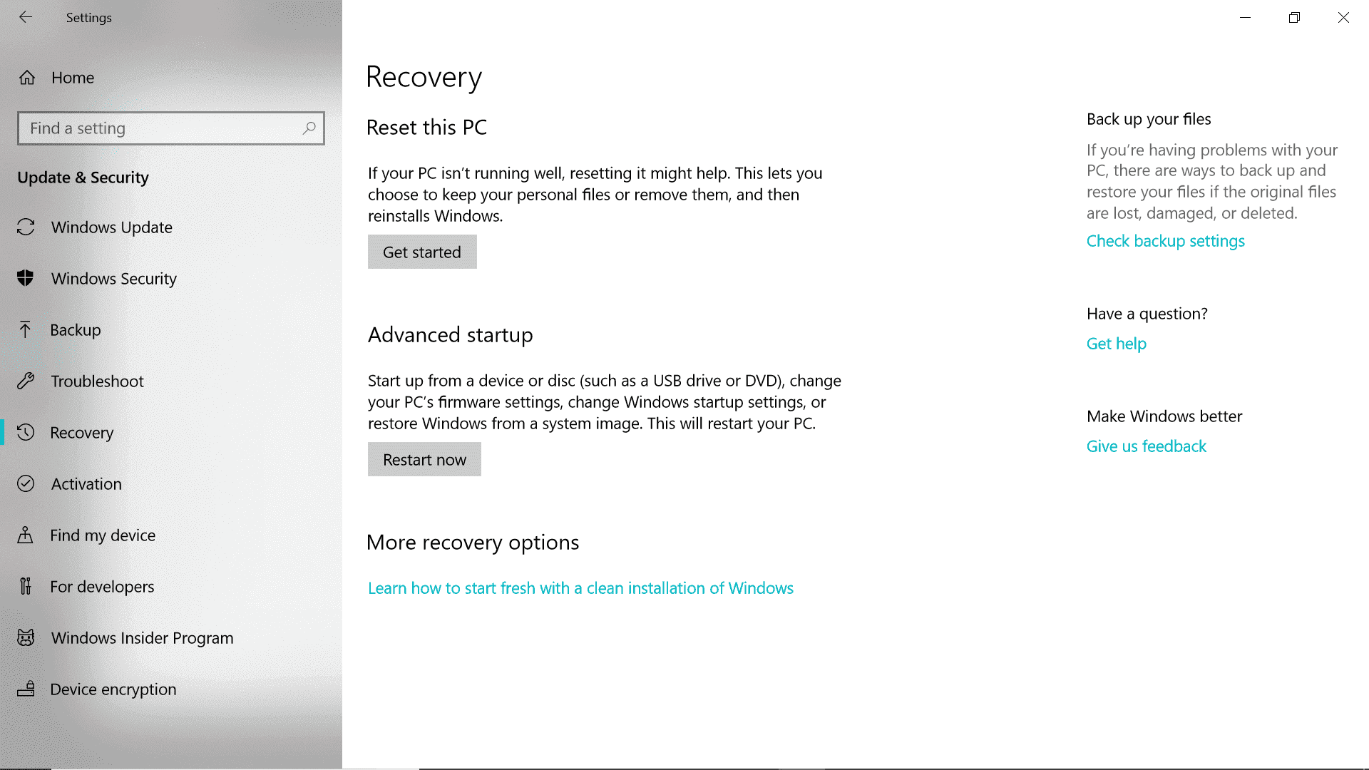 Will an update to 1803 come back to haunt me if I rollback to 1709? 18b8e5fb-6ef7-4f70-a741-80c7db9ca698?upload=true.png