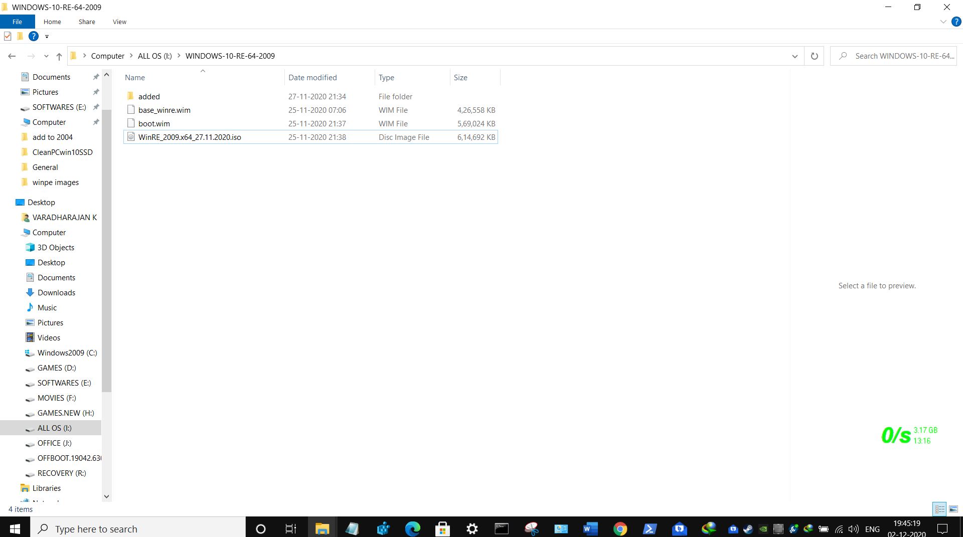 I successfully created Windows 10 2009 20H2 Pre Installation Environment bootable iso and... 18c82814-53e1-4666-aef3-bc1e18b69f41?upload=true.jpg