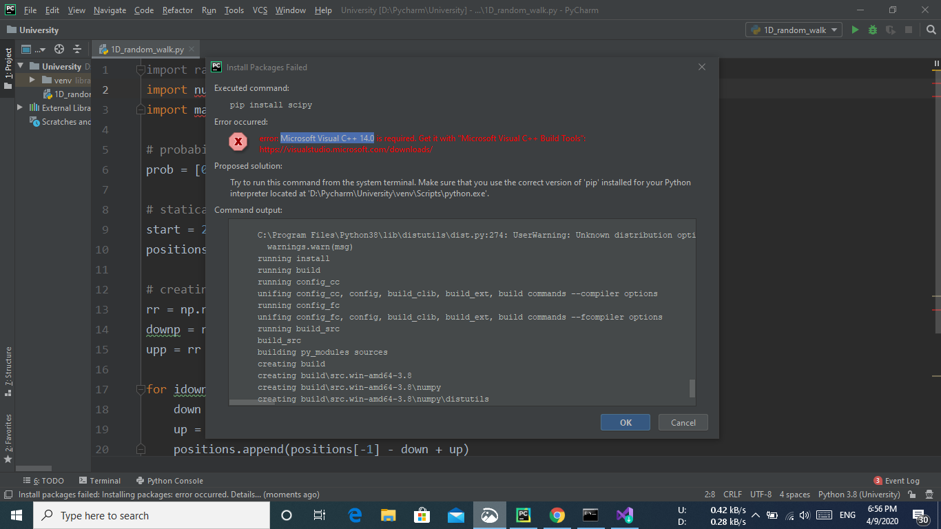 Microsoft Visual C 14 0 For Pycharm