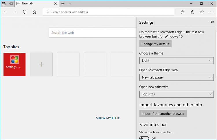 How to disable the news feed in Microsoft Edge's New Tab page 194570d1530728558t-how-get-rid-news-feed-edge-opening-page-forever-edge-opening.png