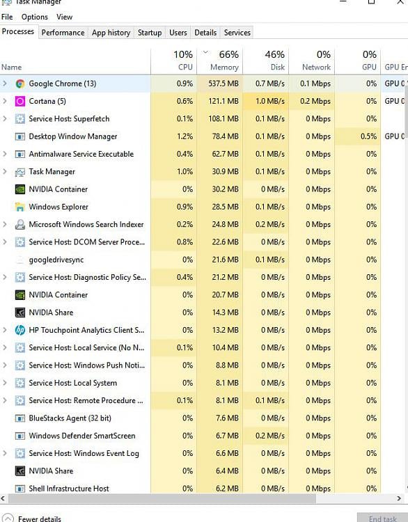 Brand new Surface Studio Laptop w/16 ram at 44% memory usage on idle.  Slow on all app usage. 196789d1532337997t-computer-idling-10gb-memory-usage-after-1-week-no-usage-ram-usage.jpg