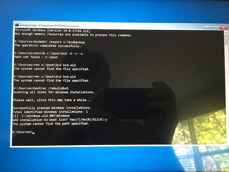My laptop won't boot and I have BSOD messages 197350d1532709992t-hp-laptop-screen-won-t-display-except-occasionally-img_3770.jpg