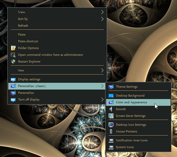 Classic ugly Title bar and borders in newer Windows 10 & 11 199383d1534301655t-title-bar-border-color-high-contrast-000376.png