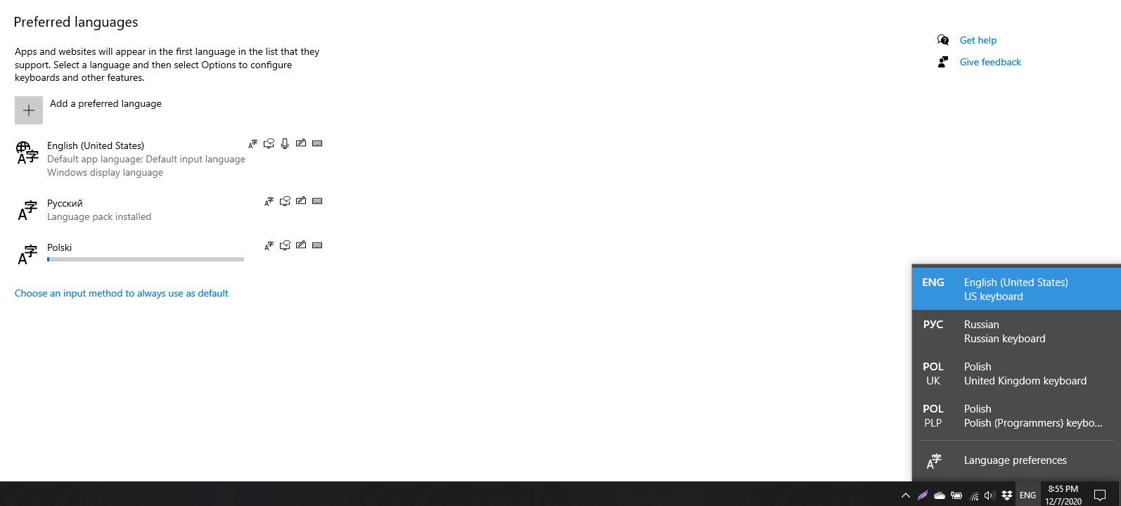 Why do I have 3 keyboard options when there's only two languages installed? 19e92a5a-7a7e-4c33-9e96-5cb9a3a07d61?upload=true.png