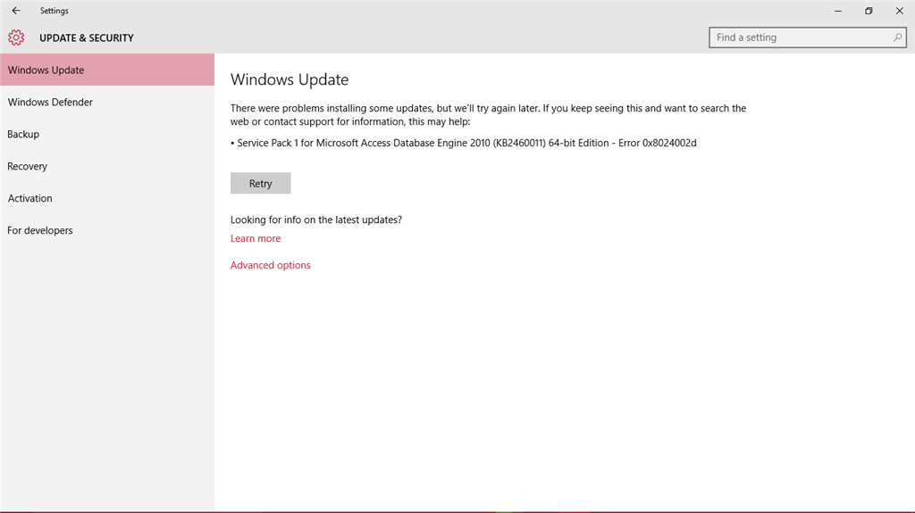 Service Pack 1 for Microsoft Access Database Engine 2010 KB2460011 32-bit Edition Install... 19f68c06-9f77-4b10-b850-927fe452ba14.png