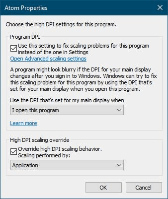 High DPI settings for windows system dialogs 1a10dcbc-e953-48e0-b7ae-741a8d42615f?upload=true.png