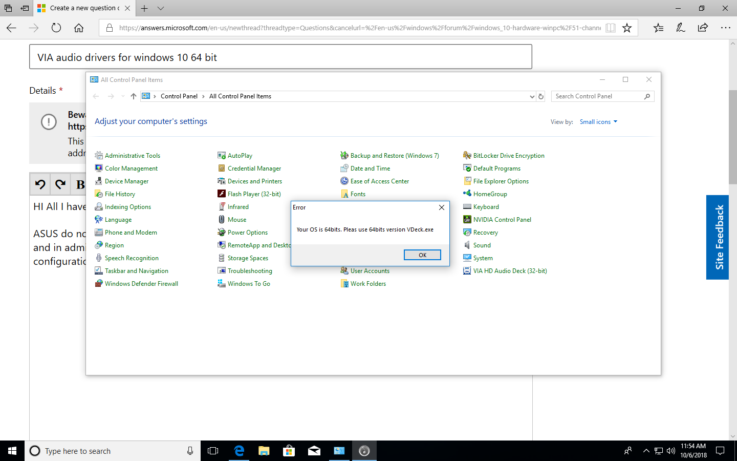 i just downloaded my windows 10 64 bit asus drivers and located them all in a folder. i... 1a3a0ff6-4d98-4b96-abff-188e470e3e36?upload=true.png