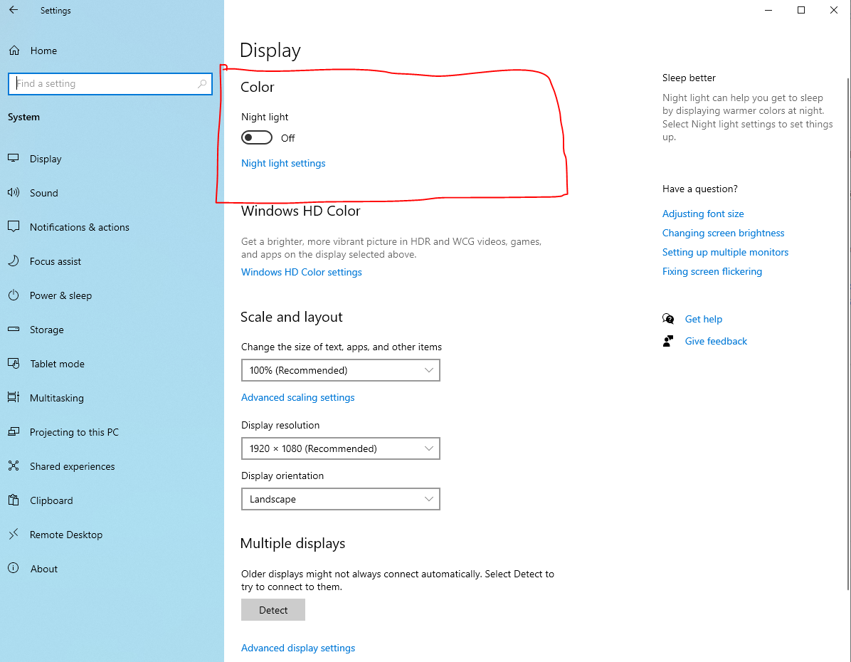 Can't find the brightness setting 1a41982f-2da1-48a1-a850-5352eb7f5fe8?upload=true.png