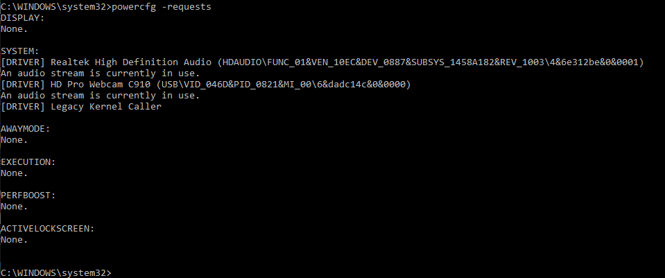 Cannot run a command: Powercfg -requests won't open on Windows 10 1a7abe6b-3ddf-4612-b9f2-5e3ed986dbda?upload=true.png