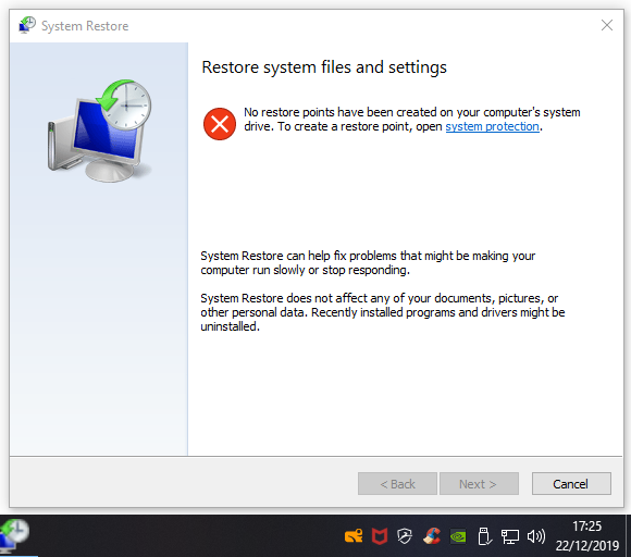 Critical Loss of Windows 10 Restore Points 1a8ba235-d2f8-4b15-a4c2-cc2d79029696?upload=true.png
