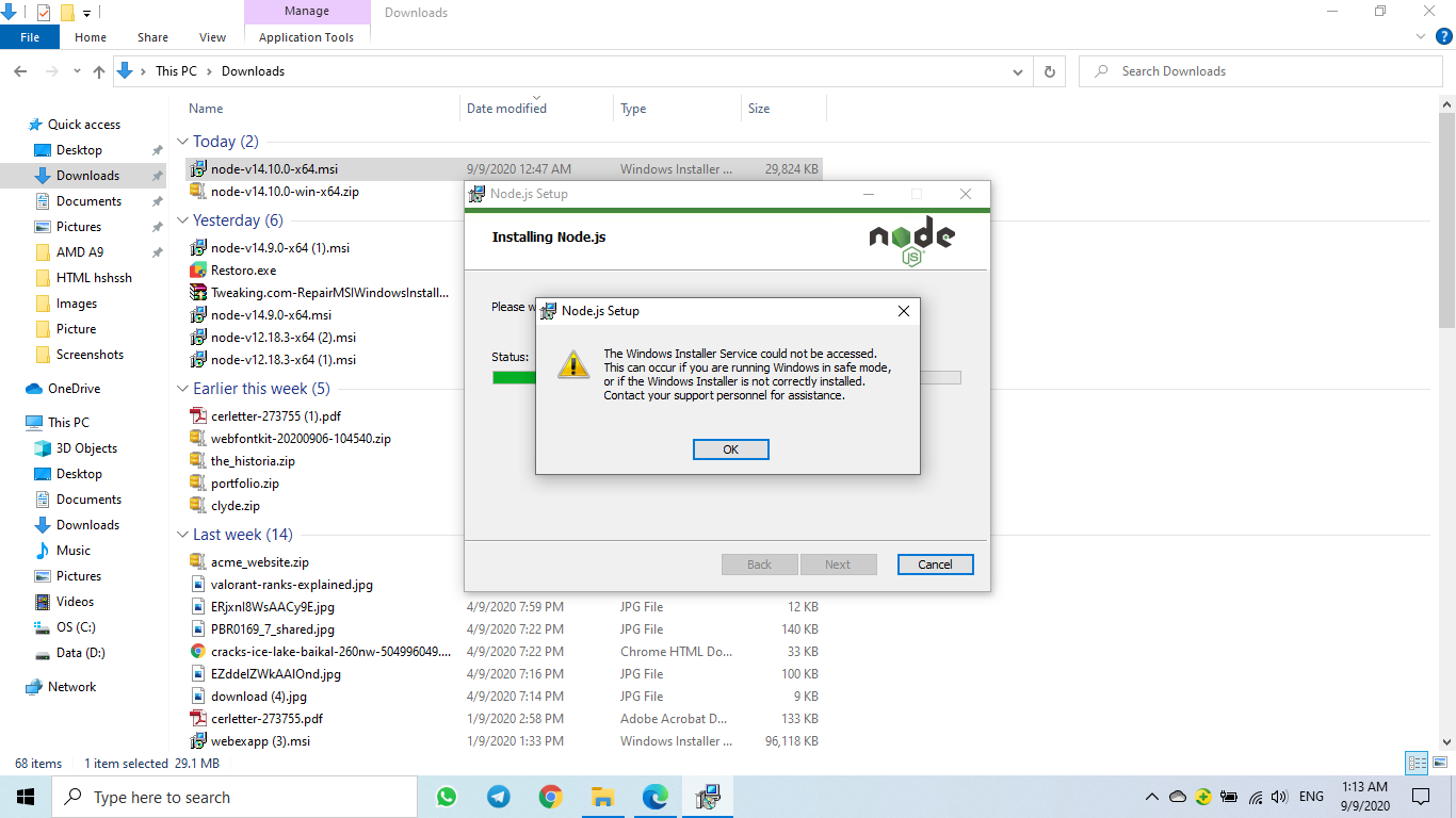 .msi files cannot be installed. Install / Uninstall app cannot be launched. 1a8dfa66-9edc-49dc-a805-30f80dea2f98?upload=true.png