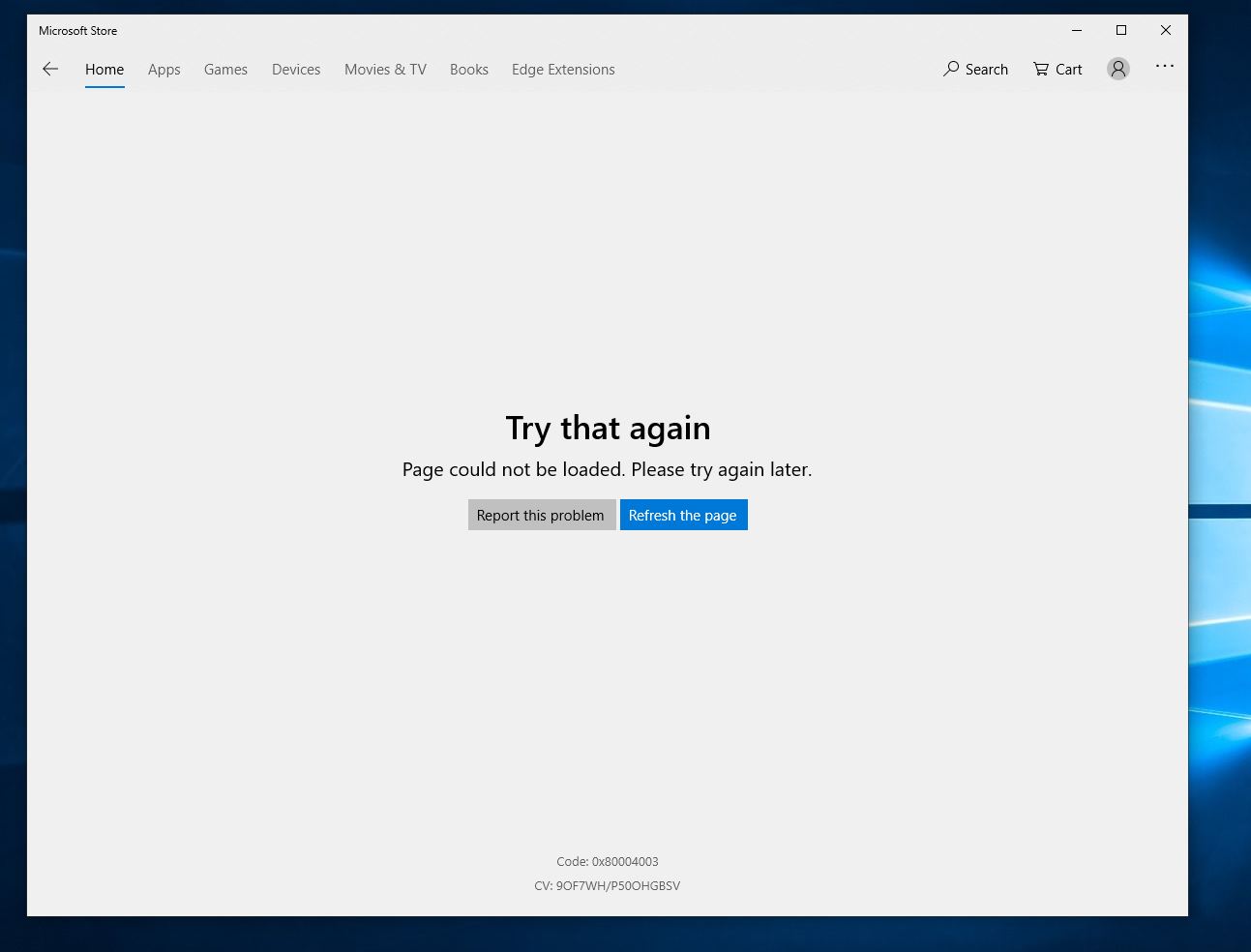 Error "0x80004003" in Windows 10 Store 1a8f4685-bc89-4d46-9b2a-cb1e28338e63?upload=true.jpg