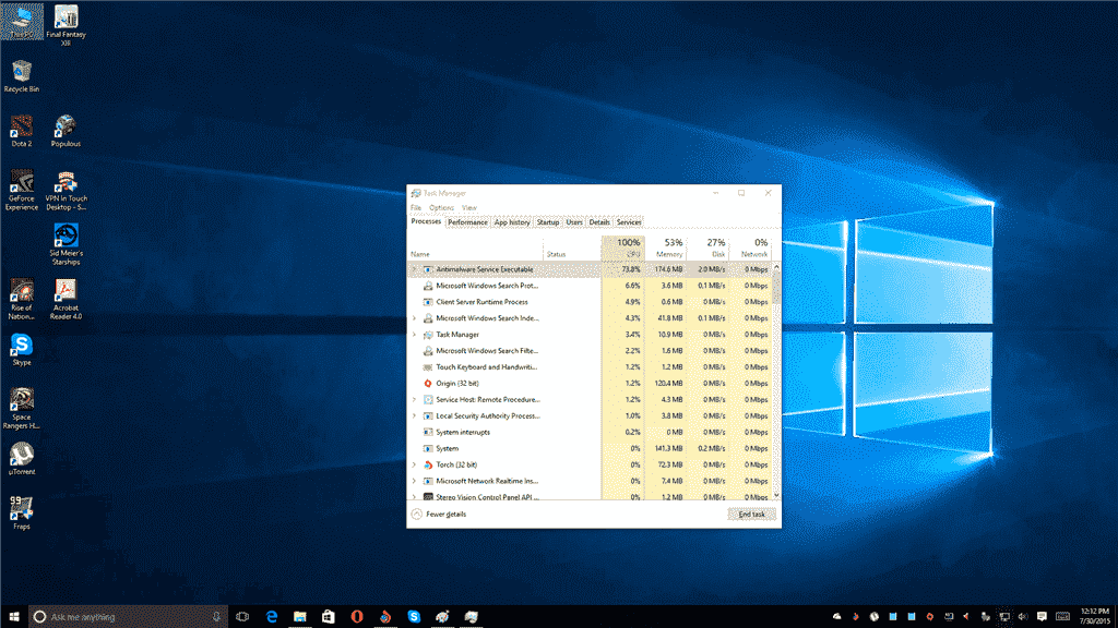 Laptop updated to 1809 -- CPU pegged at 70-100% with nothing open 1ac126e5-b8bc-4851-aaac-9e789337debe.png