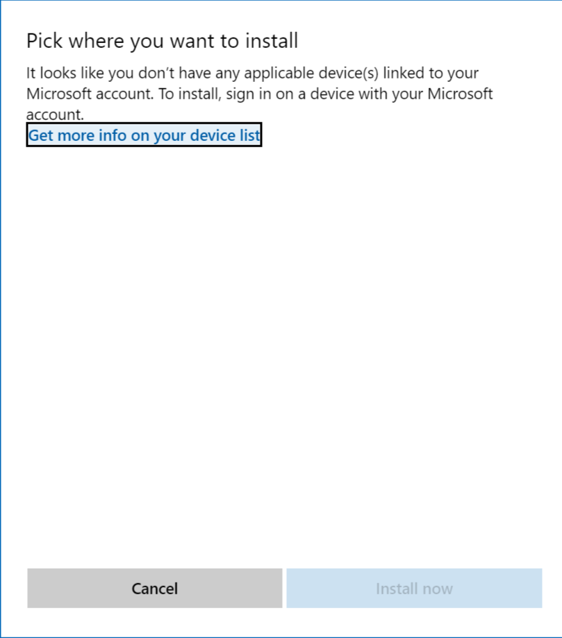 My laptop isn't showing up as a device when I try to install a game I bought 1af614ec-5c9f-41f2-8c2f-20ed8570a4d7?upload=true.png