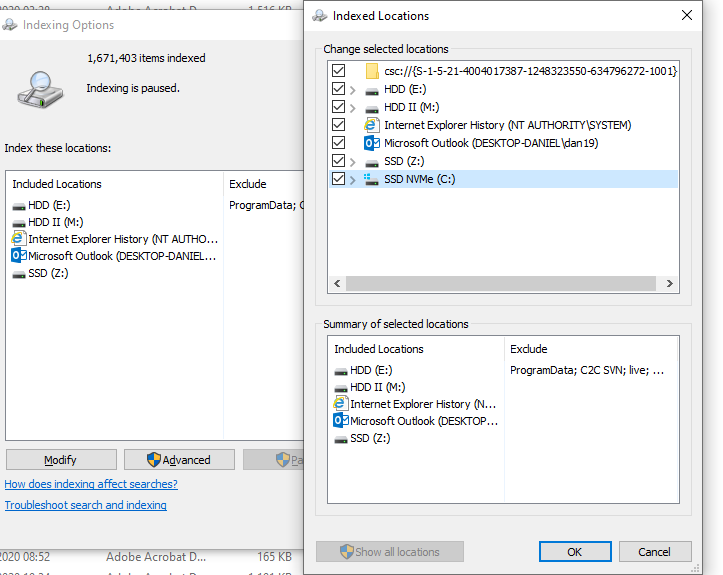Windows not indexing the C drive 1b1fefae-f30c-4087-9211-b0479796c9e7?upload=true.png