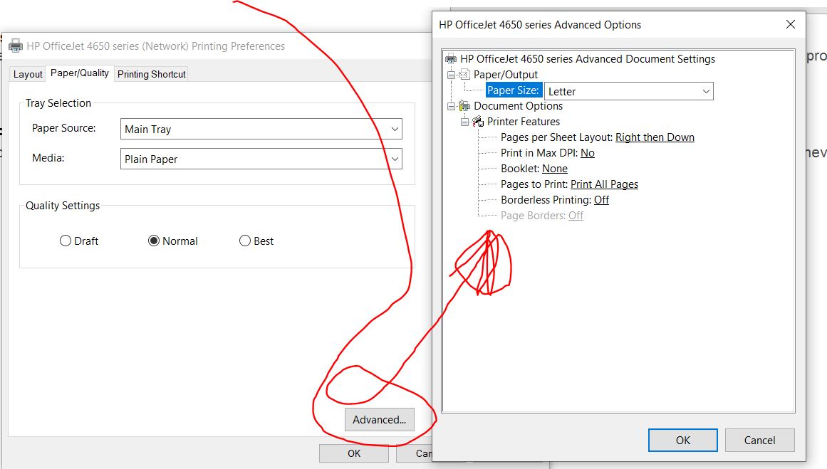 In Windows 11 cannot change the default from printing in Color to B&W 1b24e0b7-714f-4384-afdf-2bdcde349a8a?upload=true.jpg
