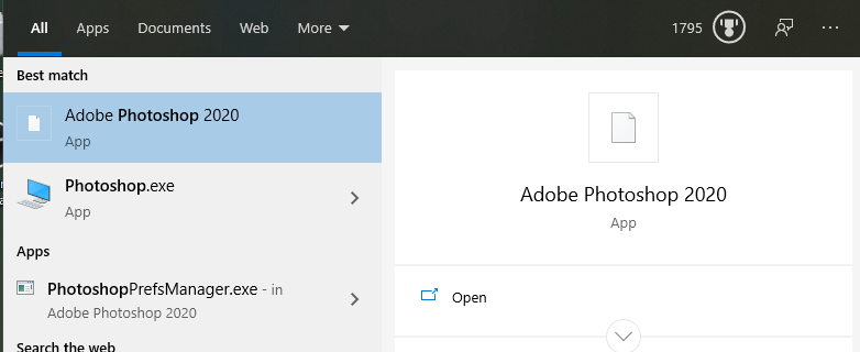 Adobe programs don't have an icon in windows search 1b3f6137-513e-403a-af0f-d5f0e5cba598?upload=true.png