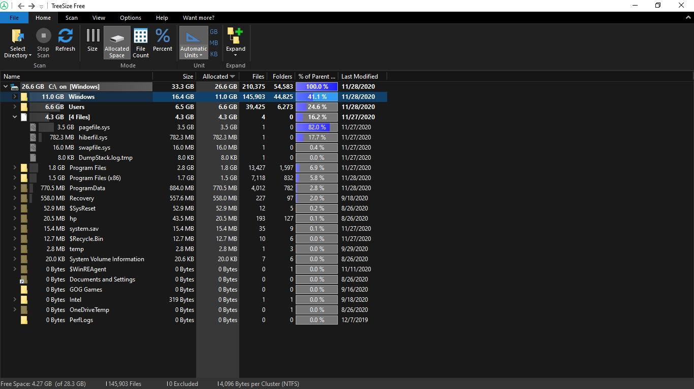 System and Reserved Storage is really large 1b98580c-9a5c-4c60-bf18-3d0ce461b9e0?upload=true.png