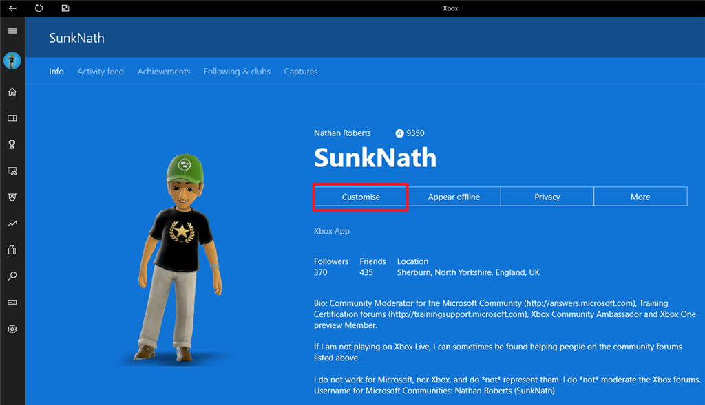 How do you change your profile picture on the Xbox (Beta ...