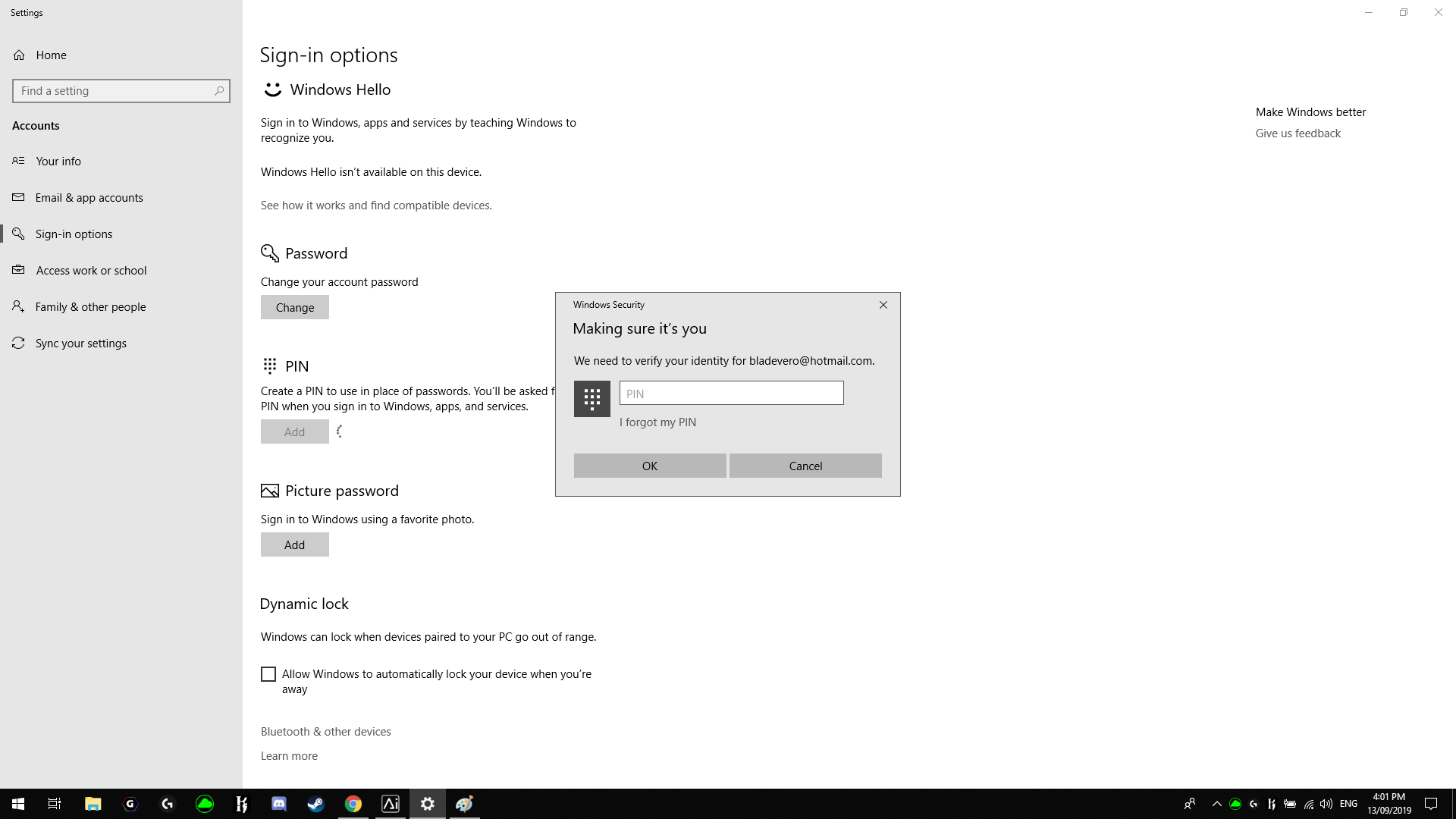 PIN has been set but i still login with my Microsoft password 1c3fa7e2-0072-46d3-982e-c209cd38460b?upload=true.png