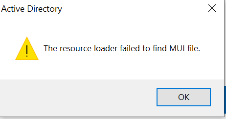 Resourcesystem failed loading resource