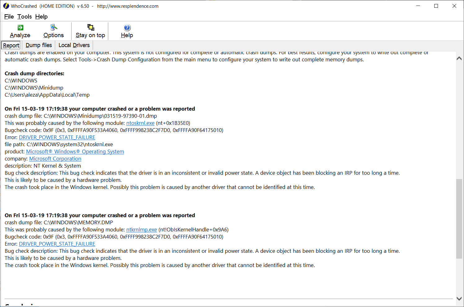 BSOD error: DRIVER_POWER_STATE_FAILURE 1c937ed4-f8d6-48d9-83de-7e4193d104ec?upload=true.png