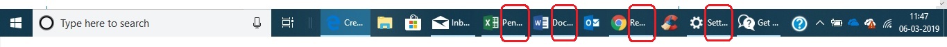 How to remove label from the pinned icon/app on the taskbar? 1c9807aa-d51e-4eff-aef5-2055fd9d4954?upload=true.jpg