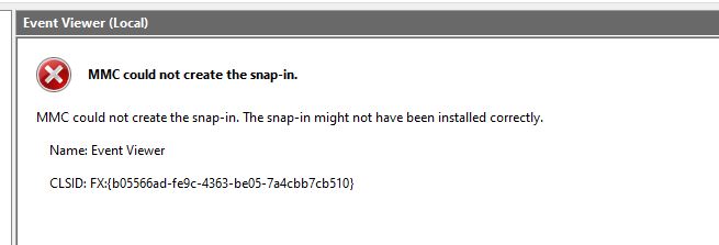 Windows 10 Pro MMC could not create Snap-in. Event Viewer 1cf1edf7-4a13-45ba-97da-0cdc27002e57?upload=true.jpg