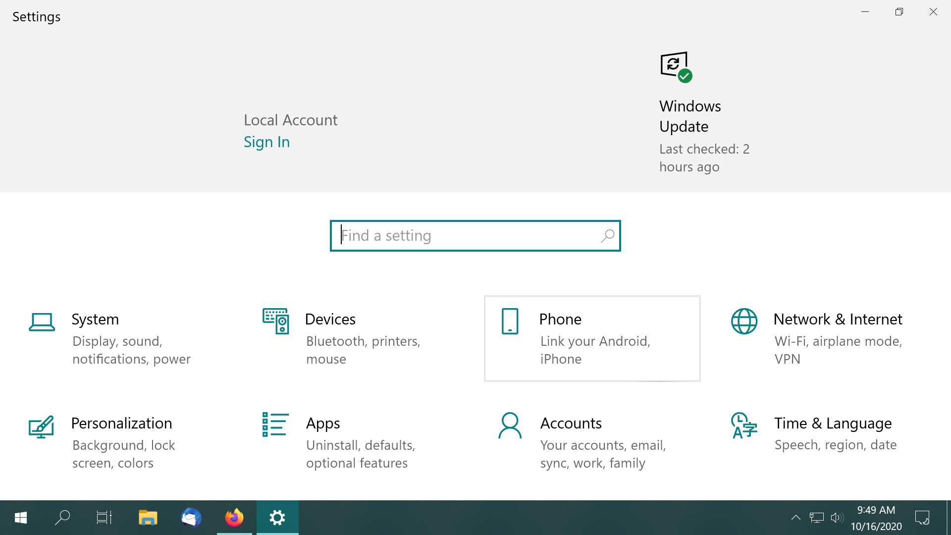 How do I fix this Settings Page in Windows 10 1d0205ac-3c1a-4627-8992-e513cb81524c?upload=true.jpg