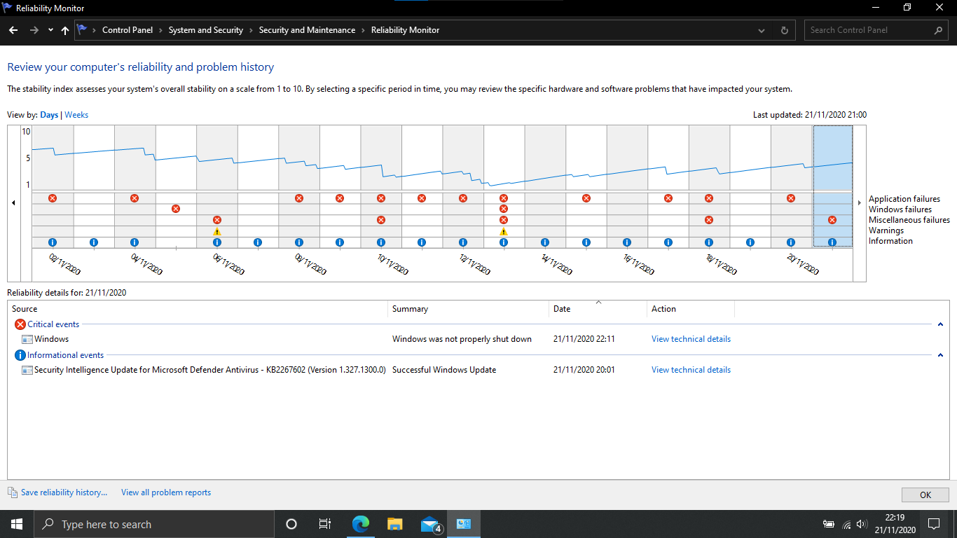 My laptop freezes every time after a few minutes after updates 1d140f0e-388b-41a8-af0c-061a42af1cb4?upload=true.png