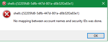 No mapping between account names and security IDs was done. Error 1d493b0d-91dc-4726-992d-dcc9ced36028?upload=true.png