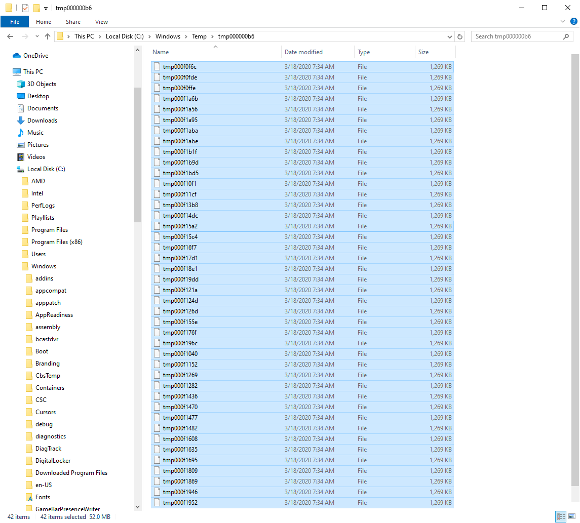 Windows Temp folder filling up with same sized files 1d78ab04-e4f2-4656-9a8f-e497cf5ed66f?upload=true.png
