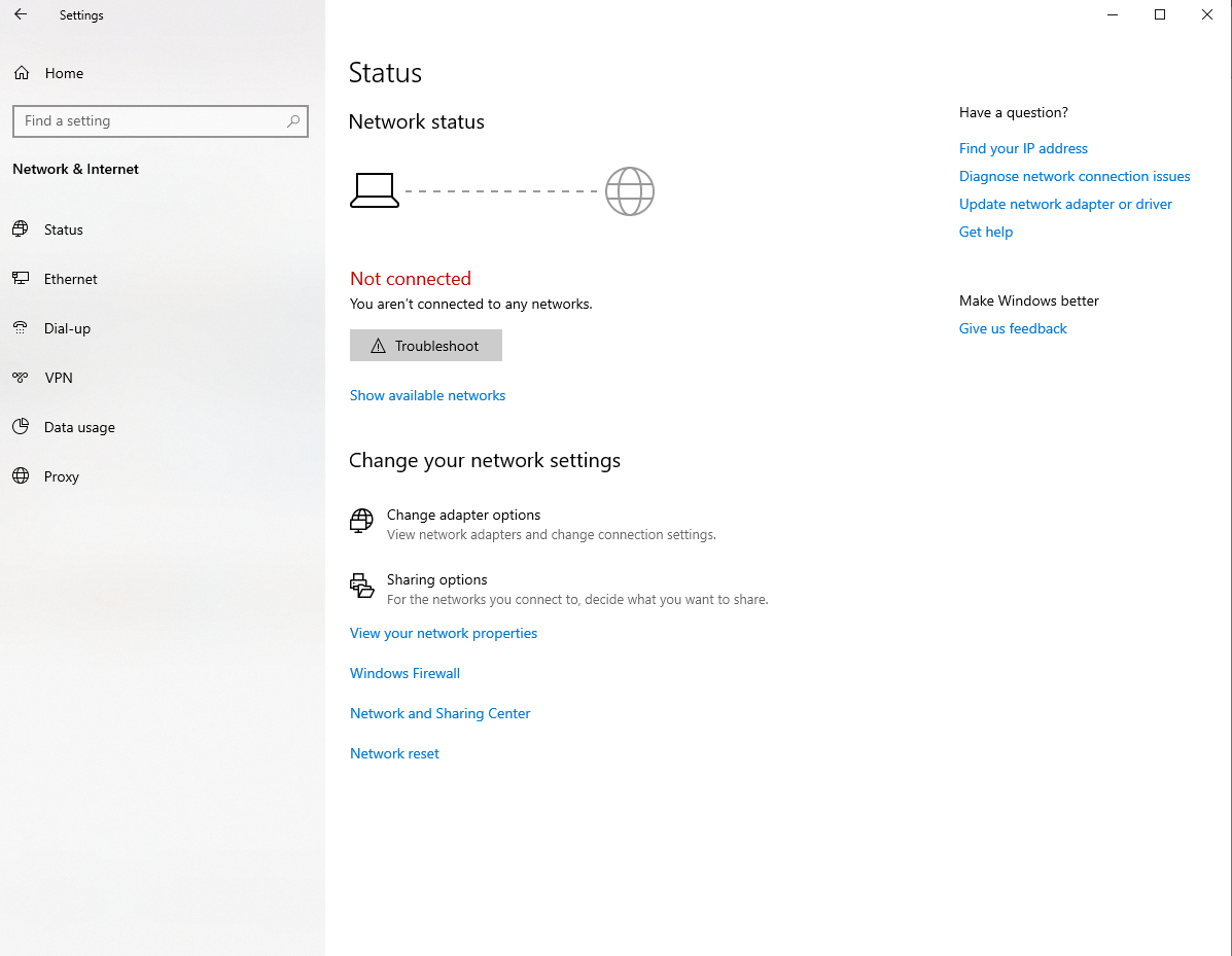 [Windows 10] Internet is working fine but not detected by the Window. 1da0ee4a-7533-4782-aec5-abde78e7bacc?upload=true.png