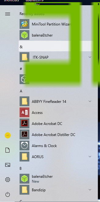 Windows 10 1903, Nvidia, weird green bars appear on top of start menu 1e426ba9-b674-4cb3-a37b-f6fbccac224b?upload=true.png