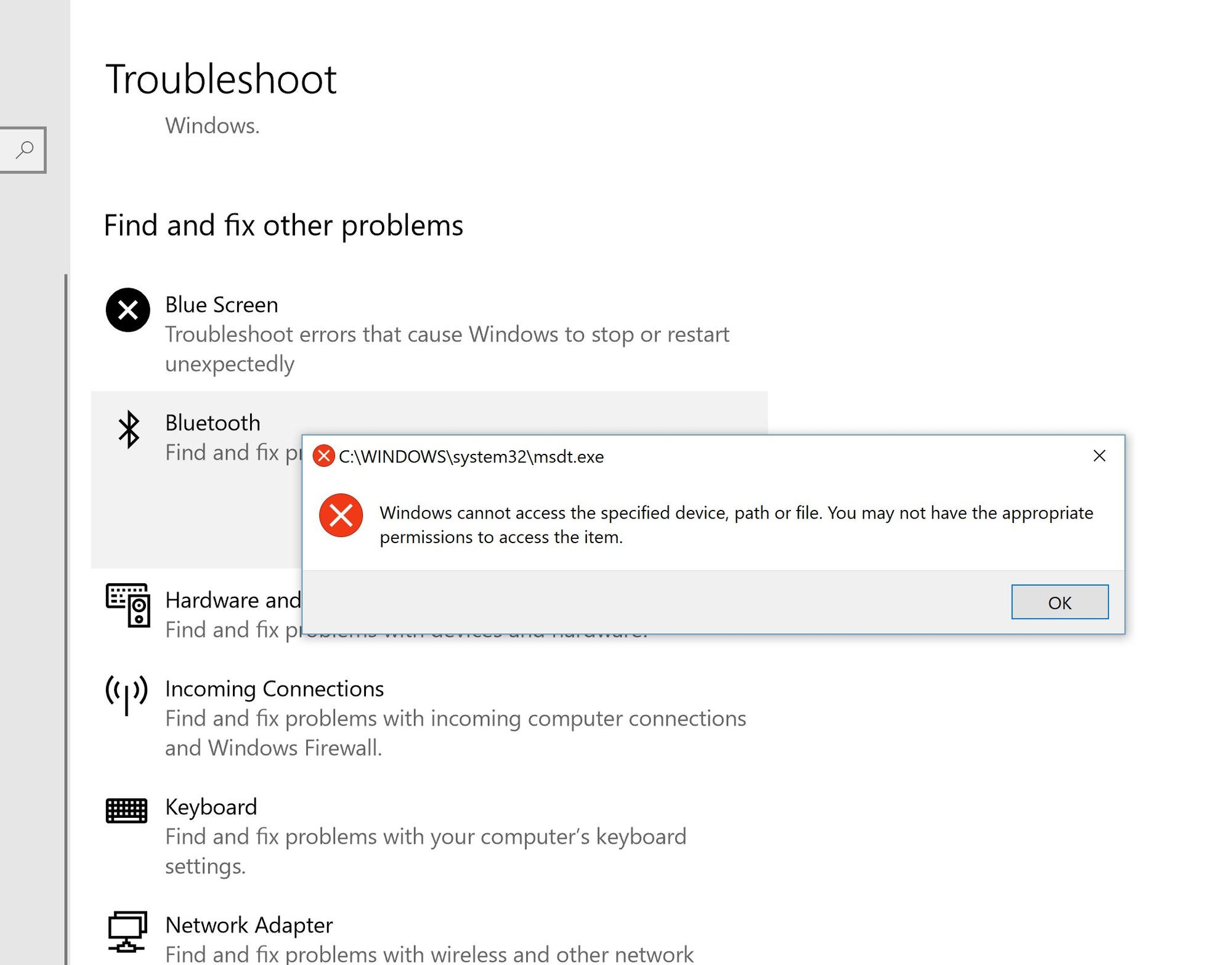 Error message in buetooth 1e9a3b31-c322-46a7-8596-4b17df85ef76?upload=true.jpg