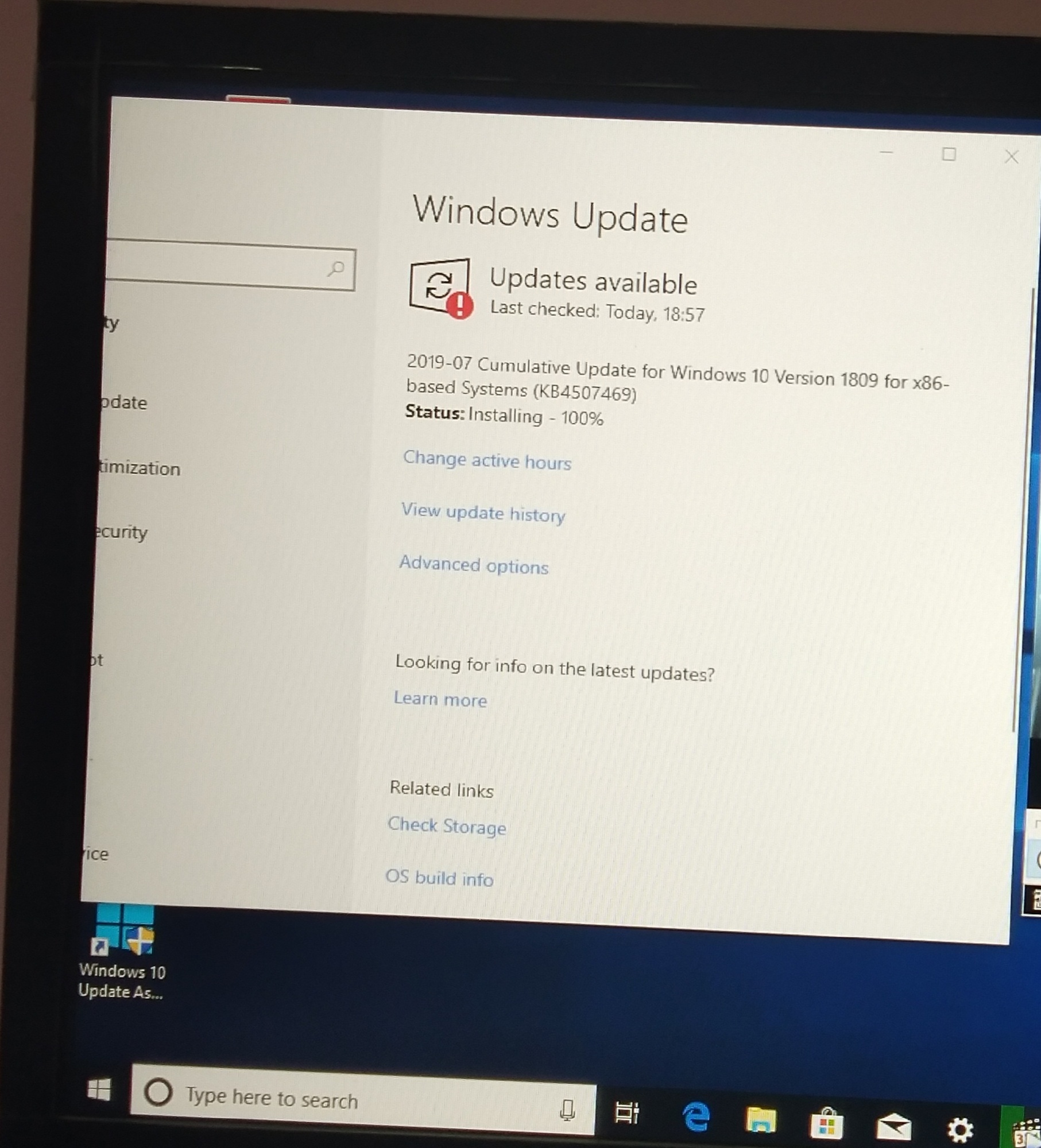 PROBLEMS IN INSTALLING WINDOWS 10 JULY 2019 CUMULATIVE UPDATE. 1efcf9e3-4b1b-4ca1-8fe5-9da50f168d51?upload=true.jpg