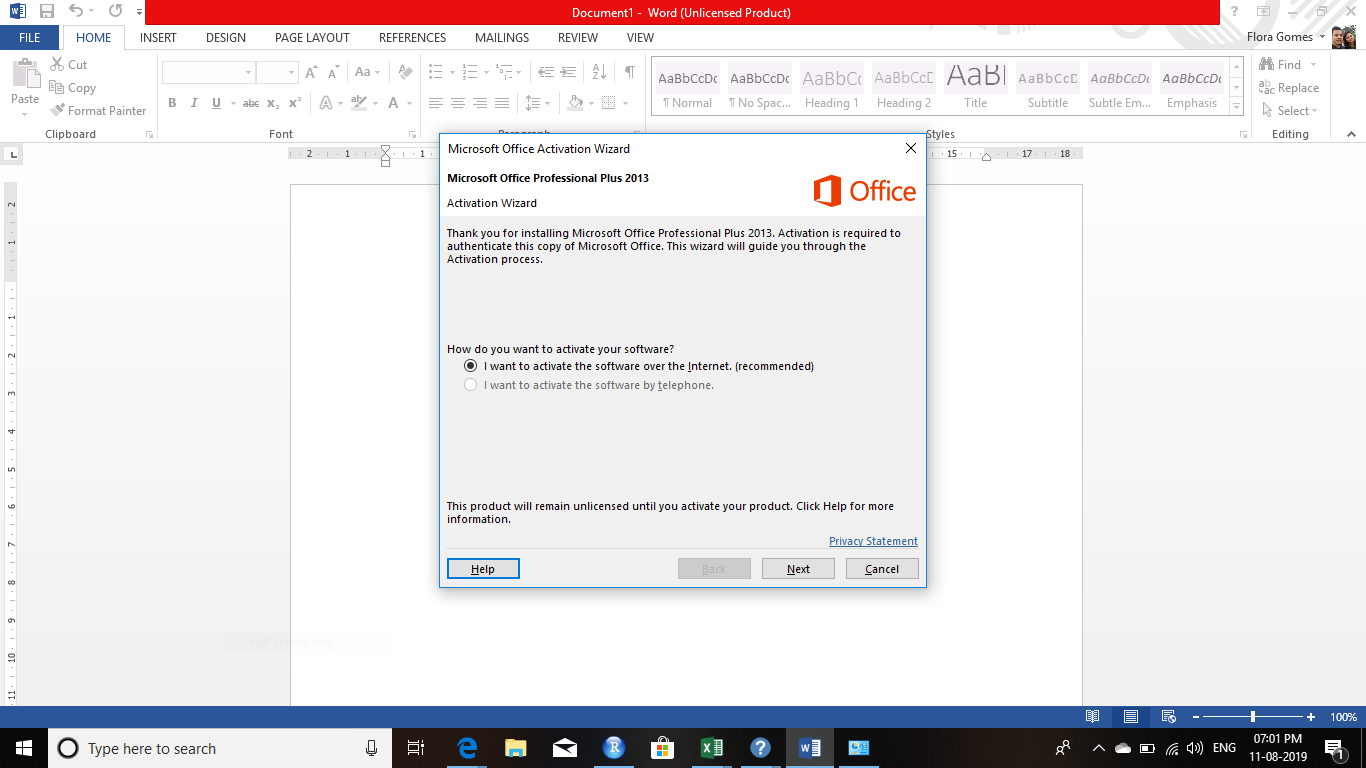 Microsoft Office Professional Plus 13