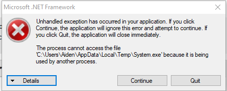 System error that I can't seem to fix. 1f3e098e-854f-4209-b097-379a8769ac81?upload=true.png