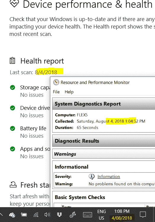 Health Report date ignores system locale 1f9f0ba2-c295-4e89-9434-15f1ec675741?upload=true.png