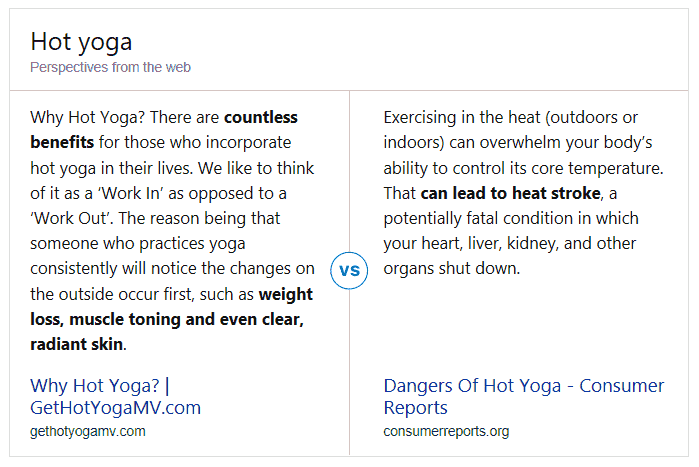 Bing Intelligent search: Coding answers at your fingertips 1hotyoga.png