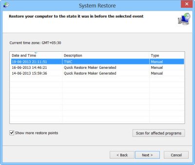 Ping Transmit failed General failure error in Windows 10 2-System-Restore-Point-400x338.jpg