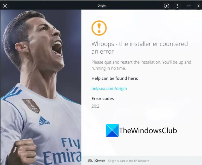 Origin fails to install with Error Code 20:2 20-2-error-in-origin.png